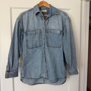 Madewell Light Blue Denim Shirt